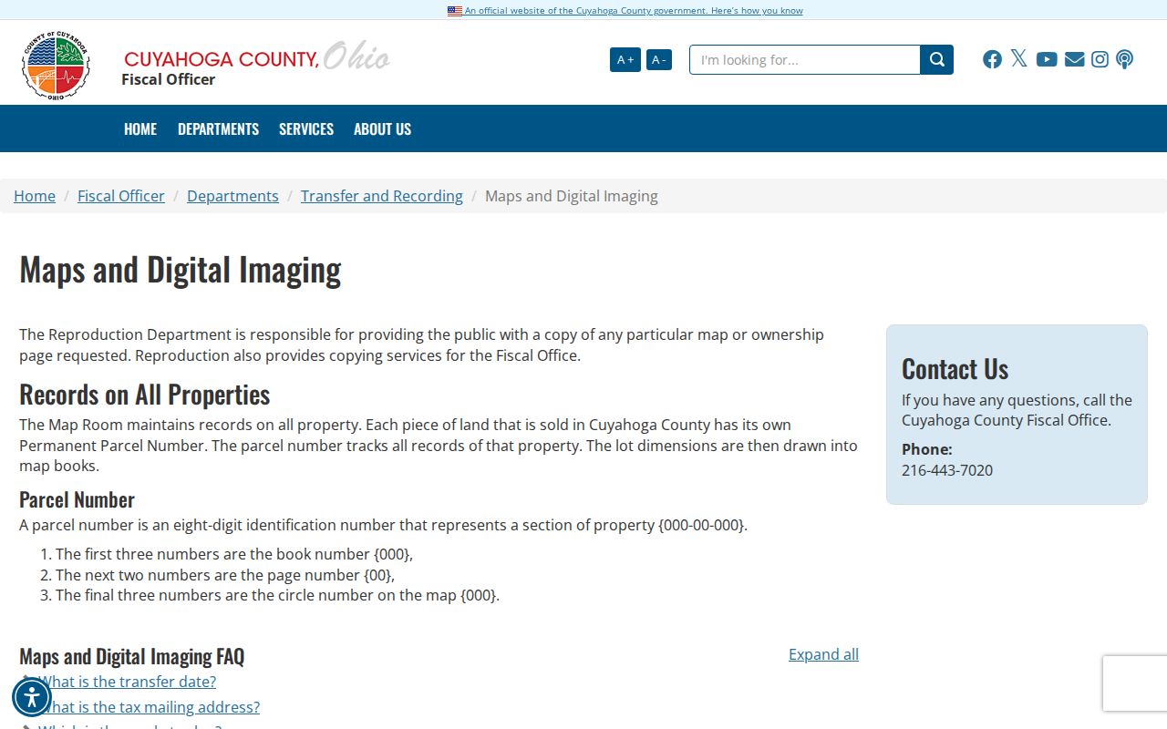 South Euclid previous residents Map Room and digital imaging resources